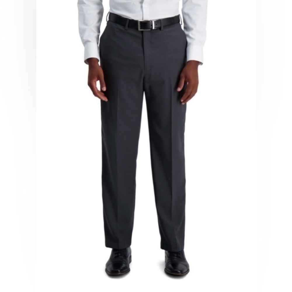 Haggar Men's Dress Pants in Charcoal